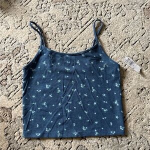 American Eagle Outfitters Navy Floral Camisole